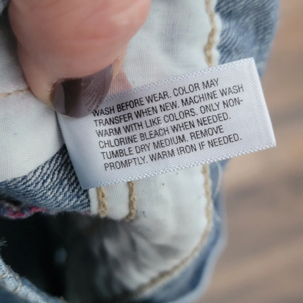OshKosh B'gosh‎ Embroidered Overall Denim Jumper 24 months